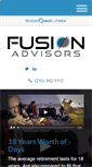 Mobile Screenshot of fusionadv.com